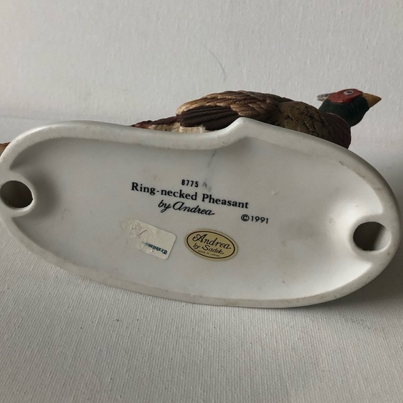 Ring-Neck Pheasant (1991) Collectible by Andrea - Picture 5 of 5